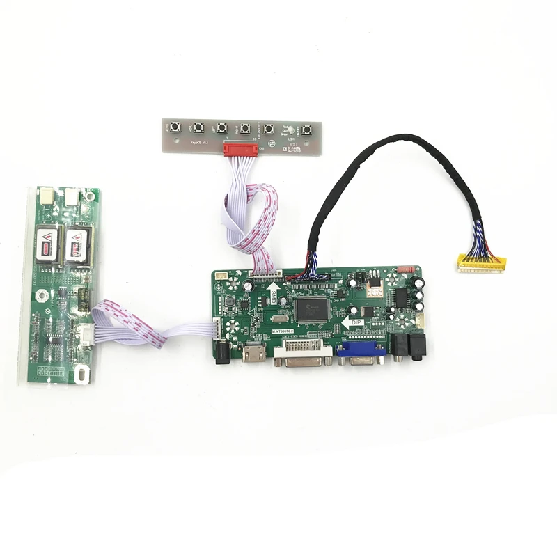 М. NT68676.2A универсальный контроллер ЖК доска VGA HDMI DVI DIY Kit для 17 дюймов 1400x900 B170PW02 2 CCFL