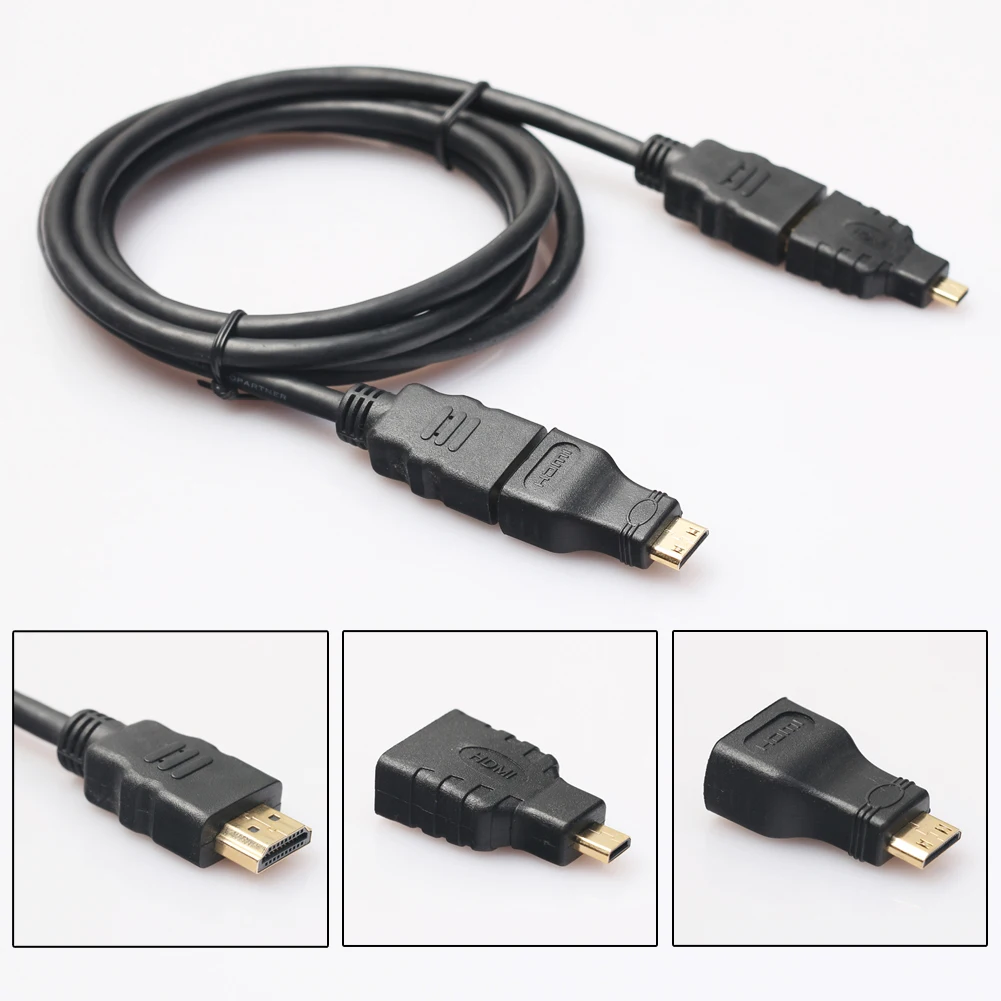 1 5 м 3 в HDMI к Мини/микро адаптер кабель для Nokia N8/для PS4/PC/TV /Mini цифровая