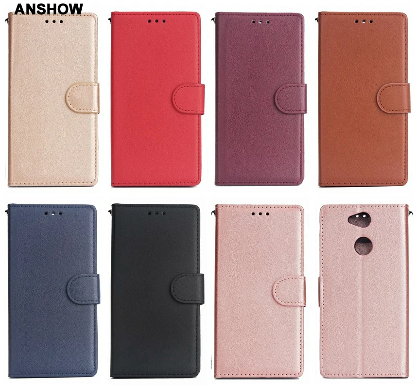 Для huawei P20 Lite P9 Plus Galaxy J2 Pro 2018 кожаный бумажник чехол простая рамка слот для карт