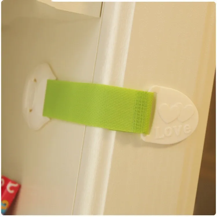 5 шт./лот красочный дизайн регулируемый детский шкаф дверной замок детей запирающиеся двери Дети Детская безопасность пластиковый замок