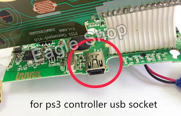 ピース ロットusbソケット用ps3コントローラボード修理部品usbソケット用プレイステーション3ゲームボード Usb Atmega Usb Dockingusb U8 Aliexpress
