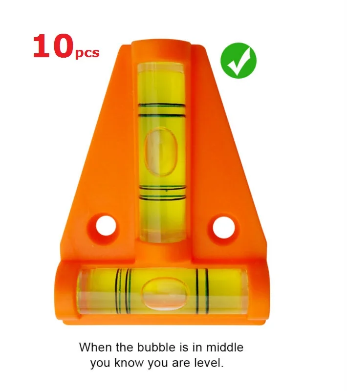 10PCS-T-LEVEL-ORANGE