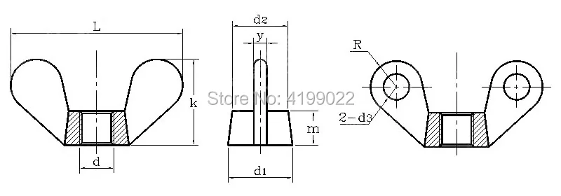DIN315 wing nut 002