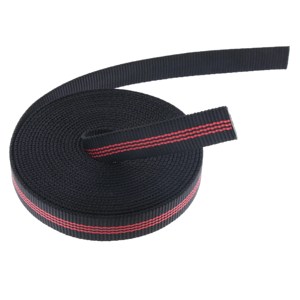23KN Flat Strap Rope Runner Webbing Sling Belt for Mountaineering Rock Climbing Caving Rappelling Rescue Climbing Flat Strap 
