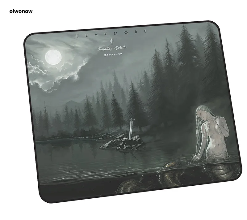 Коврик для мыши claymore игровой коврик размер 35x30 см notbook с аниме ПЭД мыши|Коврики