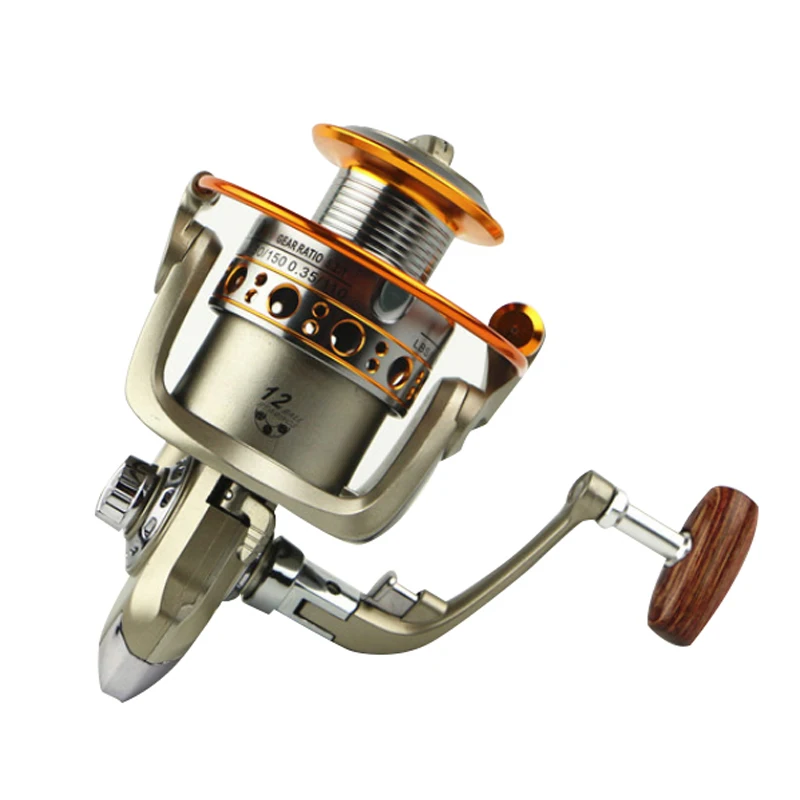 2000-7000 12BB 5.5: 1 الطاعم الصيد بكرة معدنية الغزل بكرات الكارب الصيد بكرات Carretilha دي pesca Moulinet YL-43