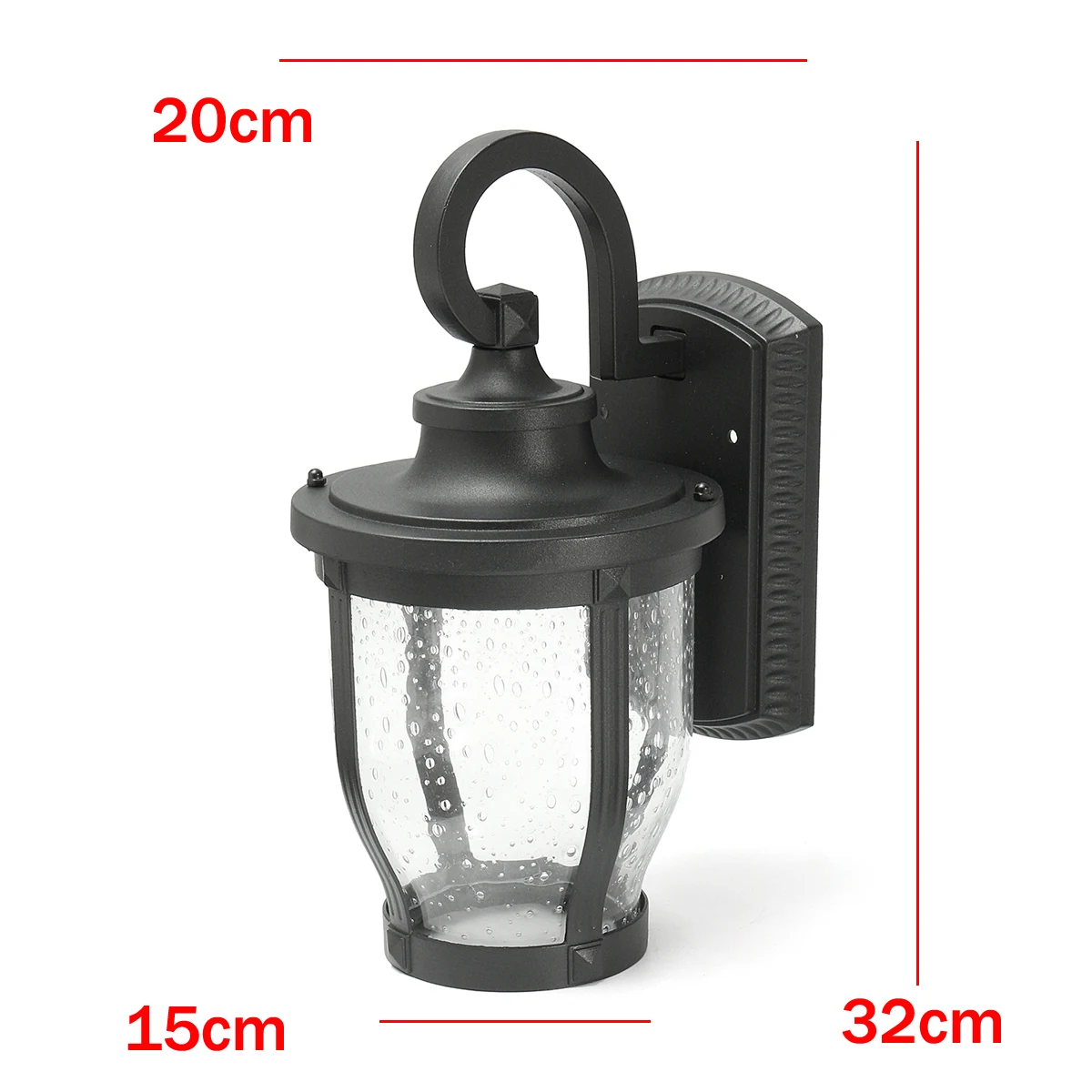 Black/Bronze Loft Retro Wall Lamp Antique Glass Industrial Wall Light Fixture E27 Bulb for Restaurant Aisle Corridor Patio Black/Bronze Loft Retro Wall Lamp Antique Glass Industrial Wall Light Fixture E27 Bulb for Restaurant Aisle Corridor Patio