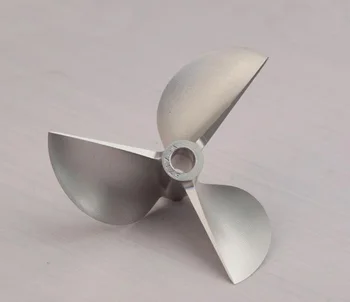 

1PC 6.35MM CNC Propeller 6717 3-Blade Gasoline Boat Paddle Diameter 67MM Aluminum Props for RC O Speedboat Model Spare Parts