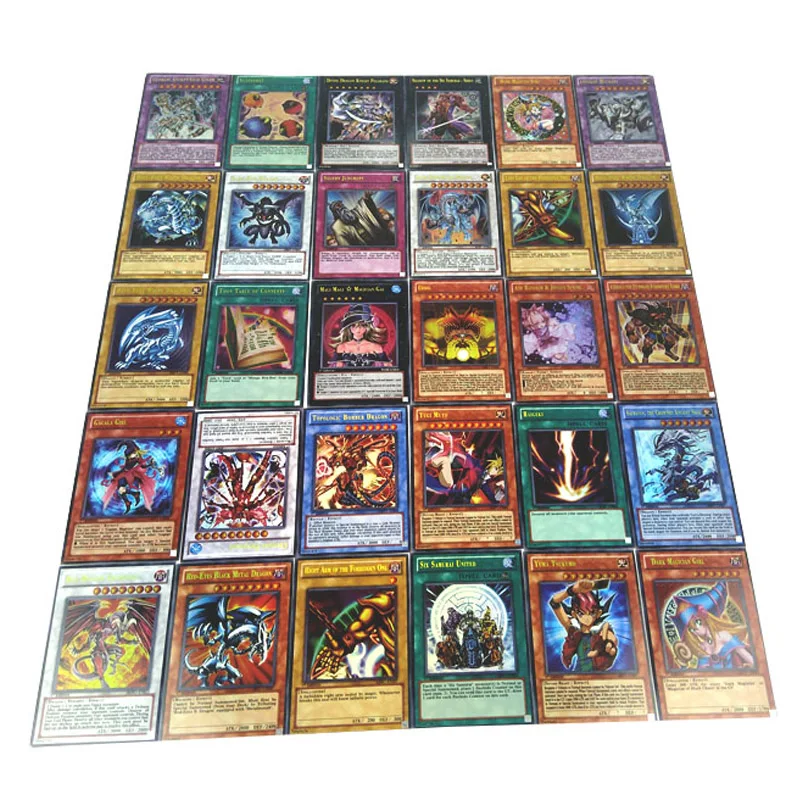 60 шт. Yugioh Редкие флэш-карты Yu Gi Oh игровые бумажные карты детские игрушки девочка мальчик коллекция Yu-Gi-Oh карты Рождественский подарок с коробкой