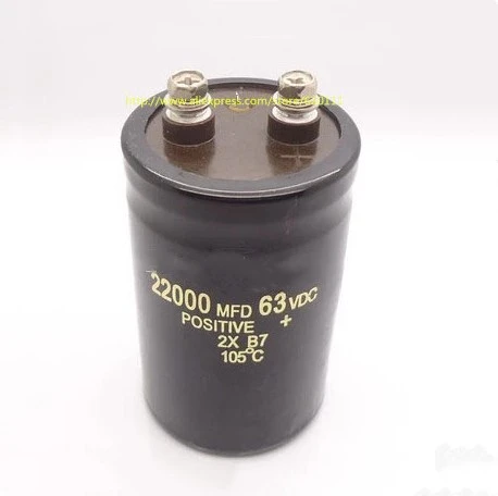 5x 3-Pin Electrolytic Capacitor 2200µF 63V 85°C ; A723283 ; 2200uF