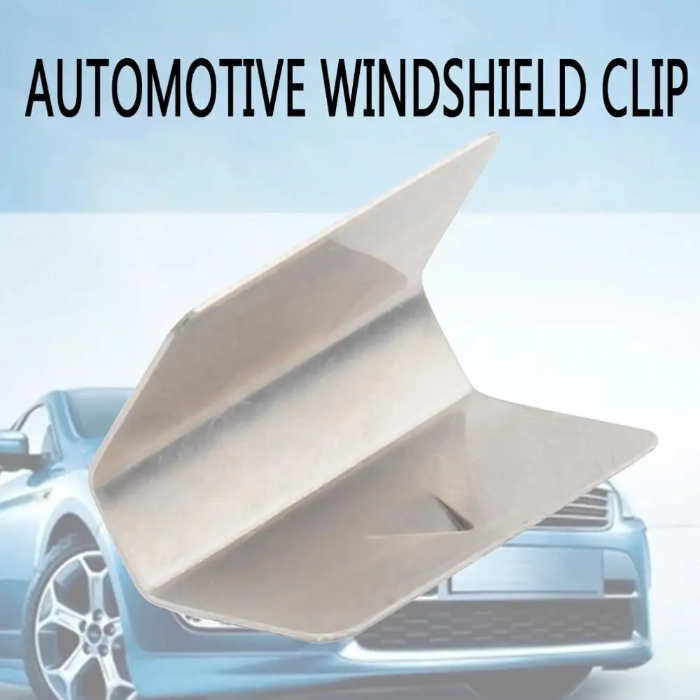 

Automotive Universal Conversion Accessories Windshield Deflector Channel Metal Retaining Clips For HEKO G3