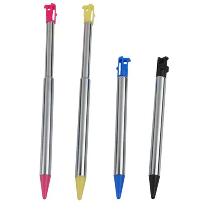 

New Best Promotion 5pcs/set Retractable Metal Touch Screen Stylus Pen 7-12cm Length For Nintendo For 3DS