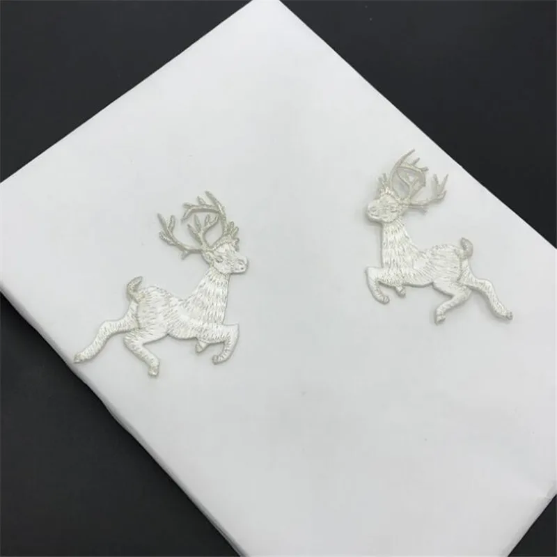 1 шт. Милу олень вышивка патч DIY Кружевная аппликация одежда шляпа аксессуары