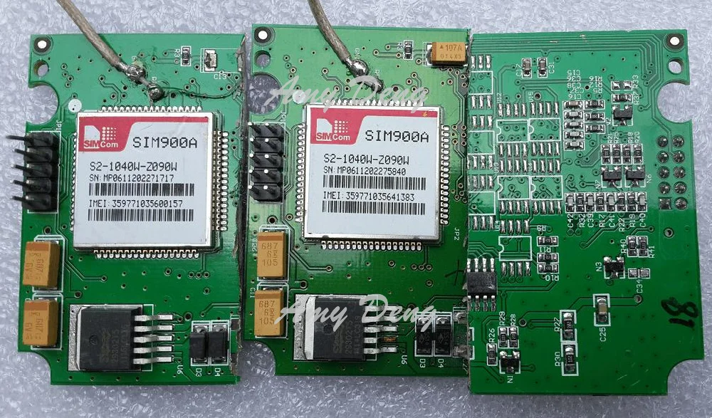 

Disassemble cutting board gsm gprs sim900a module