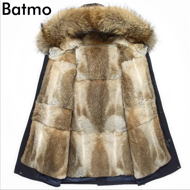 Мужская зимняя куртка с капюшоном и подкладкой из кроличьего меха|coat men|jacket menjacket