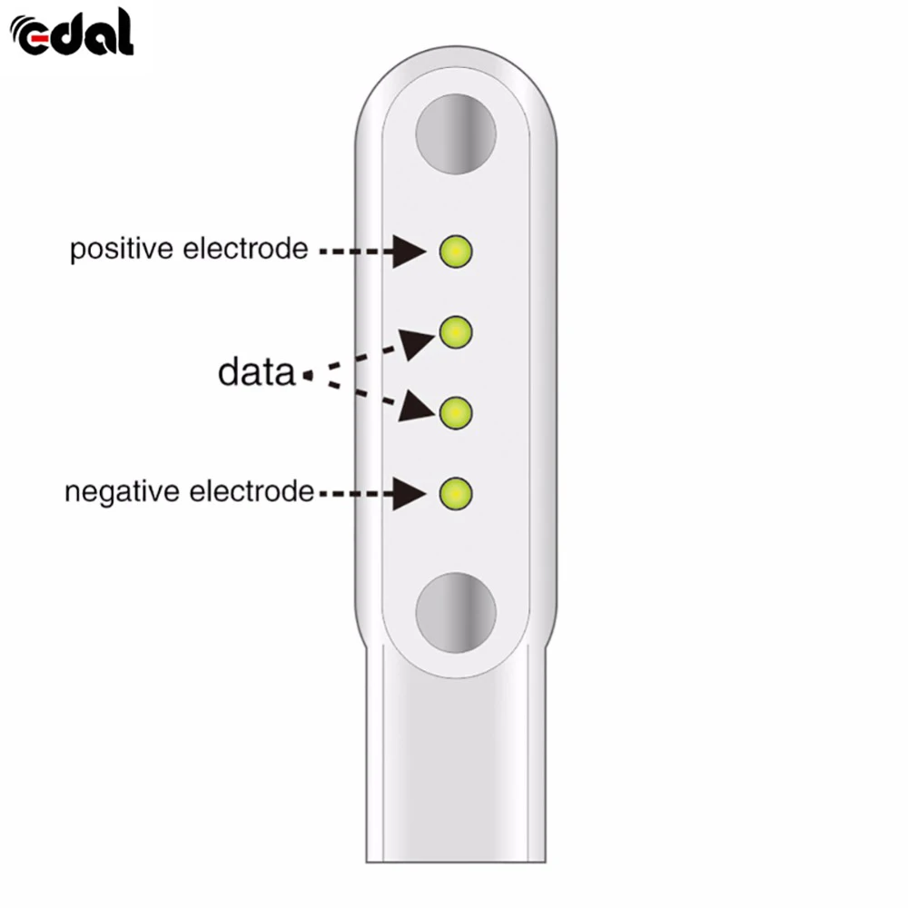 EDAL Magnetic USB Power Charger Cable font b Smart b font Wrist font b Watch b