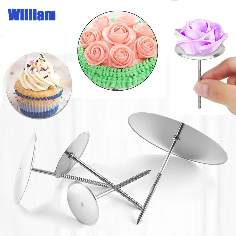 

1pcs Large Baking Piping Stands Tools DIY Needle Stick Ice Cream Cake Decorating Tools Cake Flower Nails DIY Flower Needle