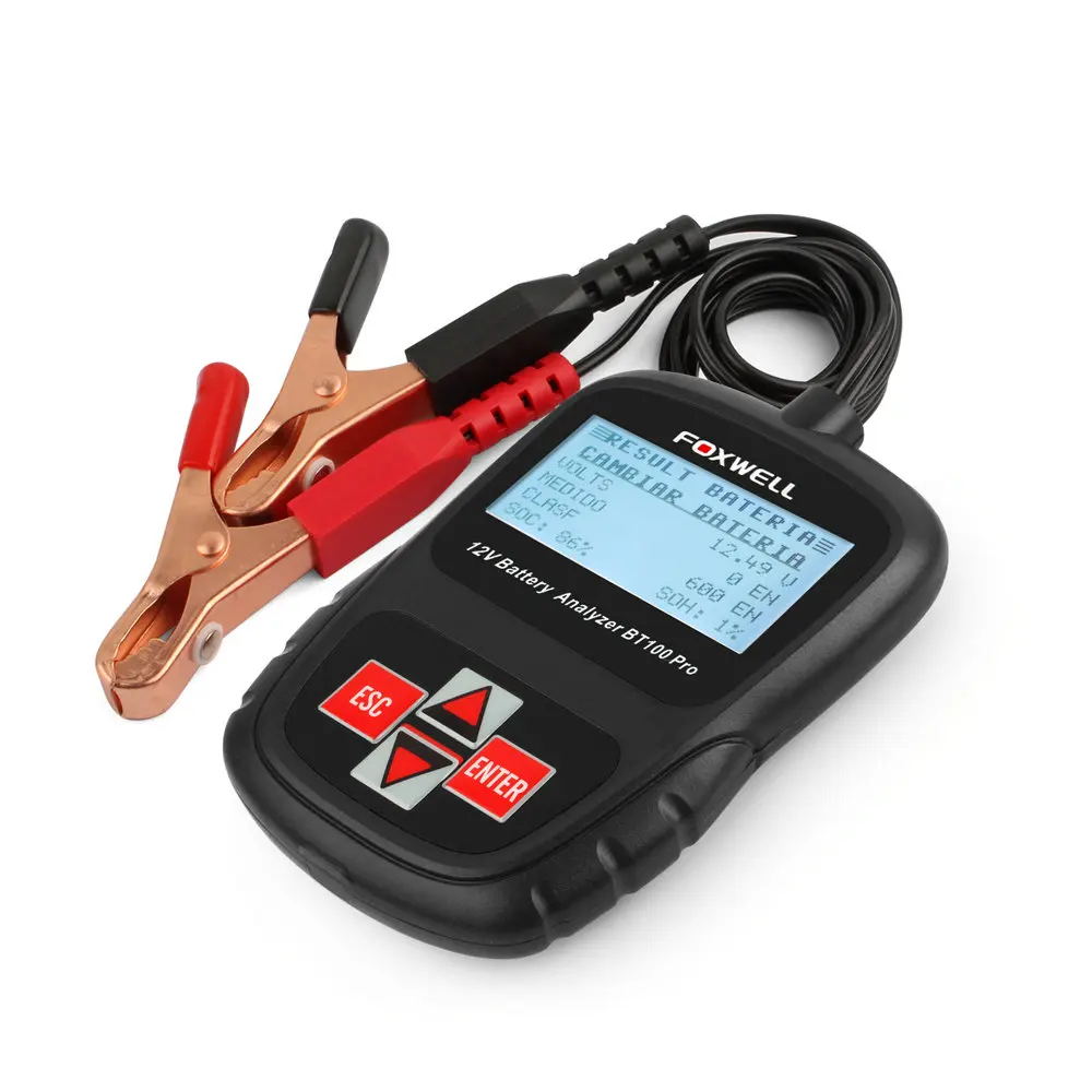 Foxwell BT100 PRO Car Battery Tester 12V-11