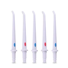 5 шт./лот, ирригатор для полости рта, сменные сопла для чистки зубов, зубные струйные наконечники, сменные насадки для струи воды