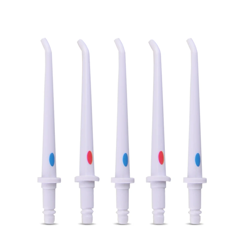 

5pcs/lot Oral Irrigator Replacement Nozzles Teeth Cleaning Dental Jet Tips Dental Water Jet Water Flosser Replacement Tips
