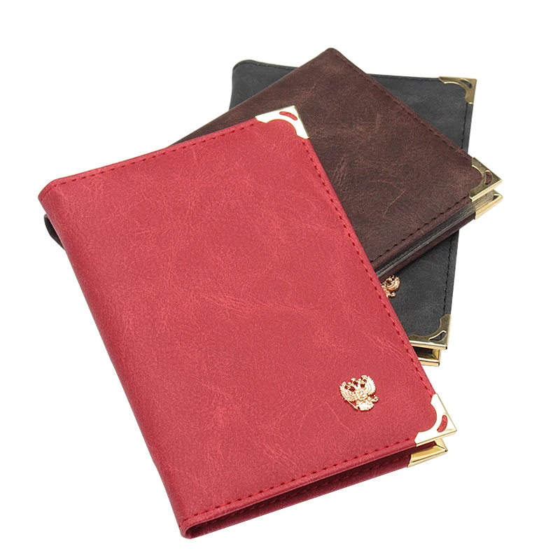 

Russian Retro Litchi pattern Auto Driver License Bag comfortable PU leather Cover for Car Driving Documents Credit card package