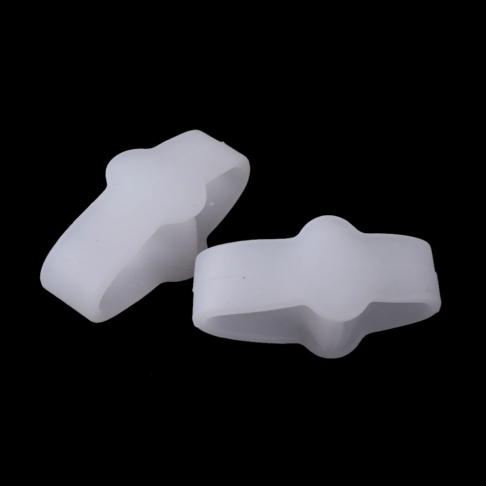 1Pair Silicone Gel Pad Useful Straighteners bunion Convenient Corrector Toe Pain Relief Protector Foot Care Tool Dropship Hot