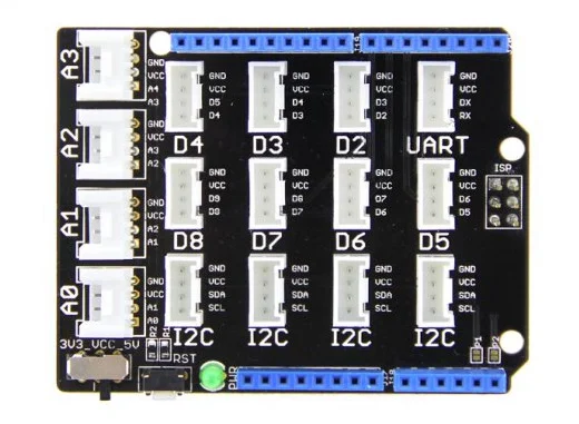 2 шт./лот база щит V2 роща датчик Плата расширения Совместимость для Arduino роща Датчик Щит