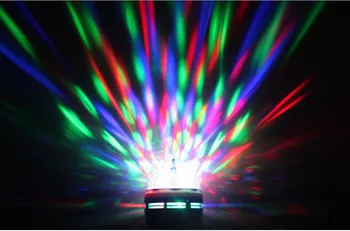 

led rotating lamp crystal magic ball magic lamp lights colorful rotating lights bar stage flash wedding spotlight E27 85~265V 3W