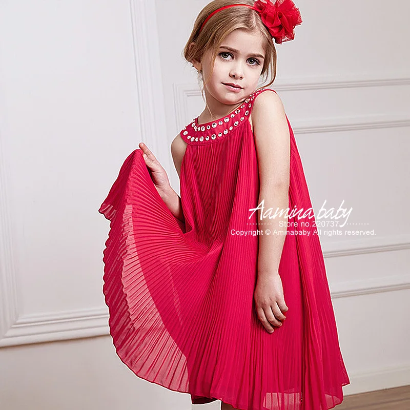 5p330 Baby Girls Dress 2017 New summer dresses wedding dresses children clothing wholesale baby boutique clothing