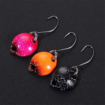 

Horse Mouth Fishing Lure Spoon 1.4cm/1.7g Bait-artificial Colorized New Spoon Bait 315PCS mini lure