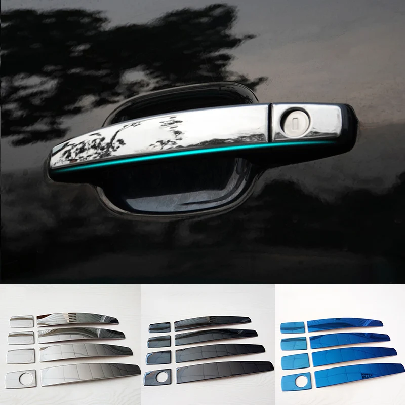 

FIT FOR CHEVROLET CRUZE MALIBU TRAX AVEO CAPTIVA EPICA SONIC CHROME DOOR HANDLE COVER TRIM MOLDING OVERLAY STYLING CAP PROTECTOR