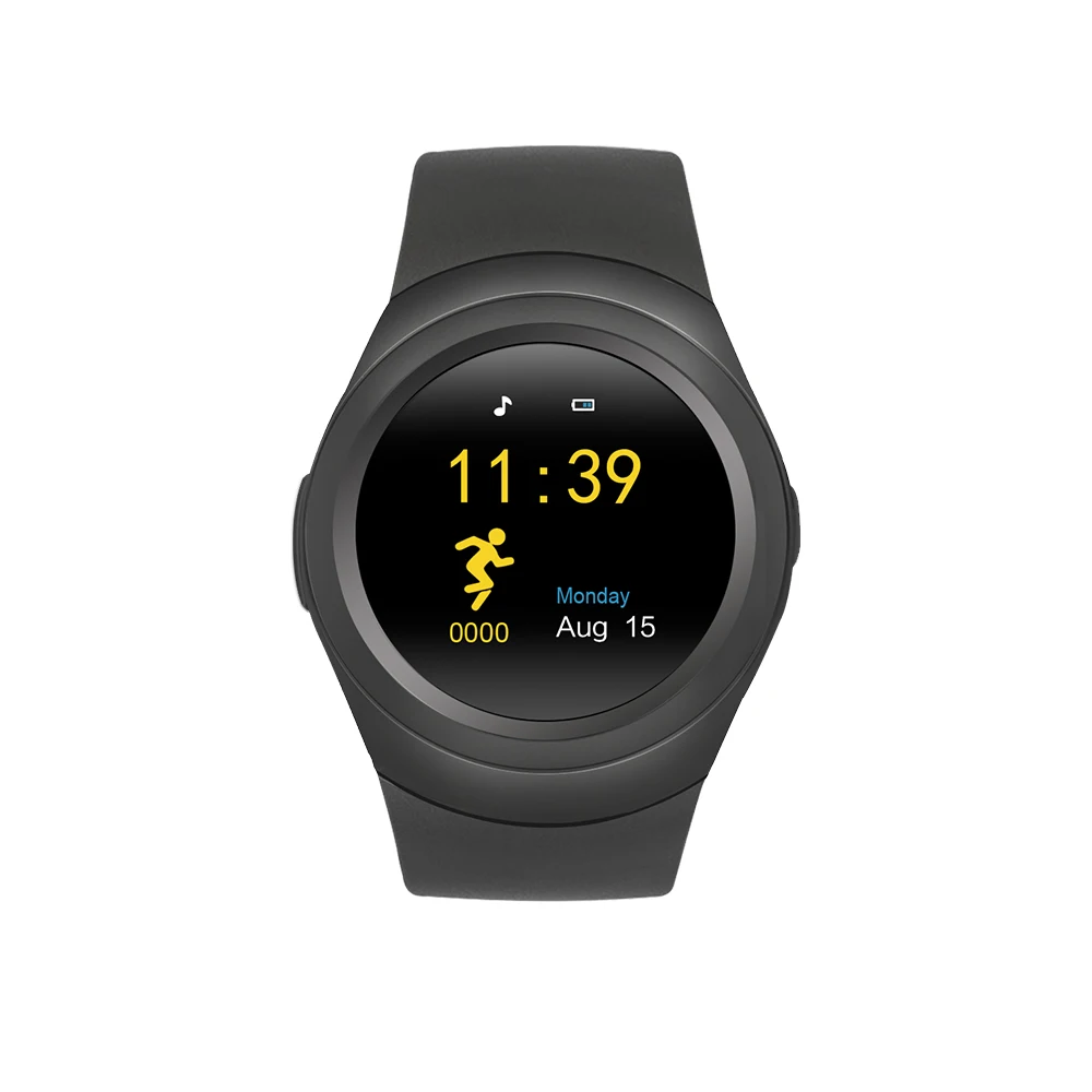 Senbono Bluetooth S6 Smart Watch with 1.22" IPS screen SIM card BT-notification