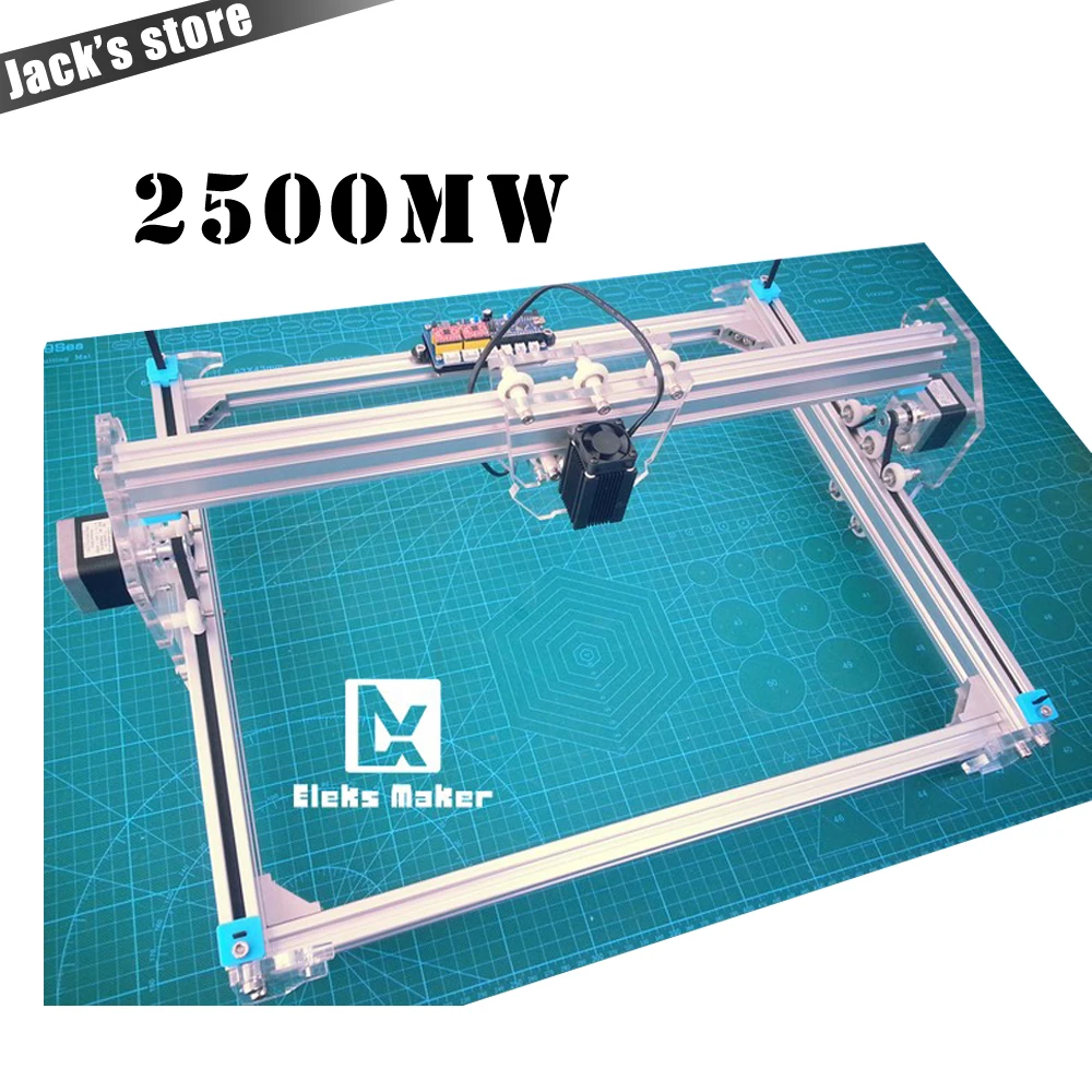X-benbox 300*400 мм 2500 МВт большой поделки лазерная гравировка машины 2.5 Вт DIY