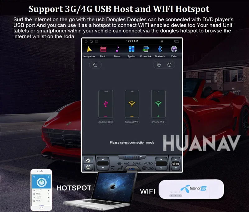 Discount Tesla style Android Car GPS Navigation Car NO DVD Player For Toyota Land Cruiser 200 2016 2017 2018 car stereo unit multimedia 16