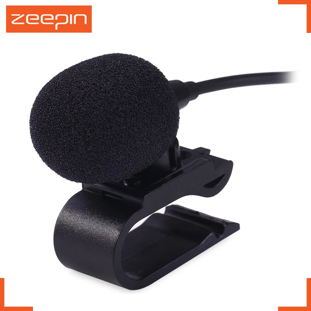 Zeepin Professionals Car Audio Microphone 3.5mm Jack Plug Mic Stereo