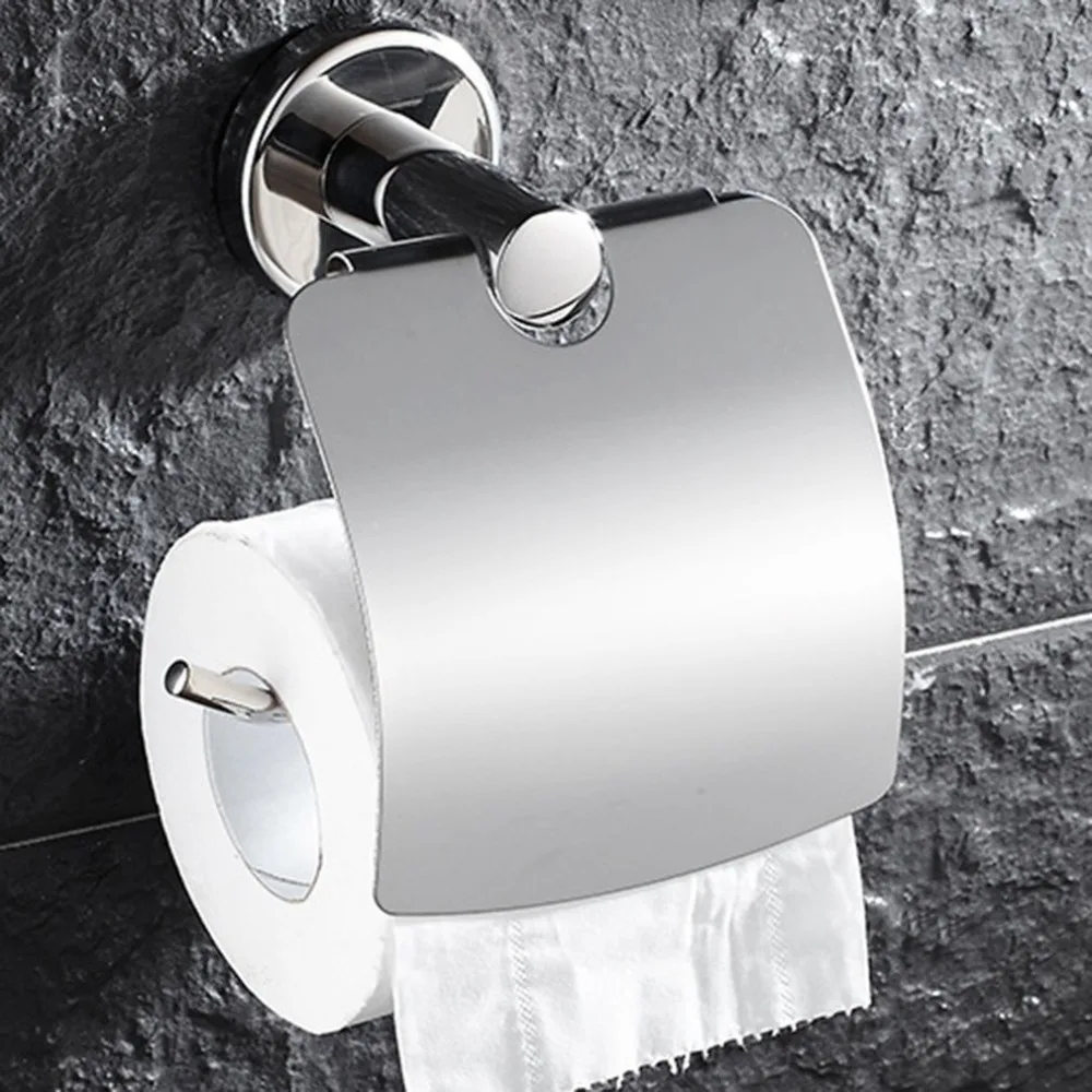 Stainless Steel Toilet paper Holder tissue holder toilet Multifunctional Anti-rust Tissue Paper Holder Bathroom Roll Paper