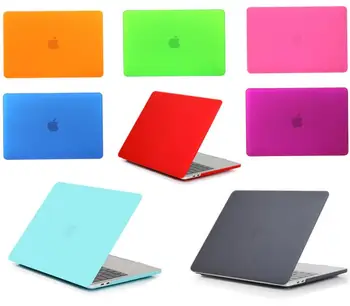 

100pcs/lot New Matte Laptop Case For Apple MacBook Air Pro Retina 11 12 13 15 for mac book Pro 13.3 15.4 inch