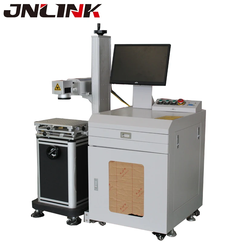 Slipt type 30w fiber laser marking machinein Wood Routers from Tools