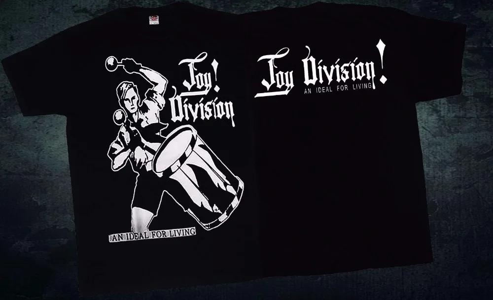 Cool Graphic Tees O-Neck Short Joy Division An Ideal For Living Post Punk Band T-Shirt Sizes:S To 3XL Cotton Shirts For Men
