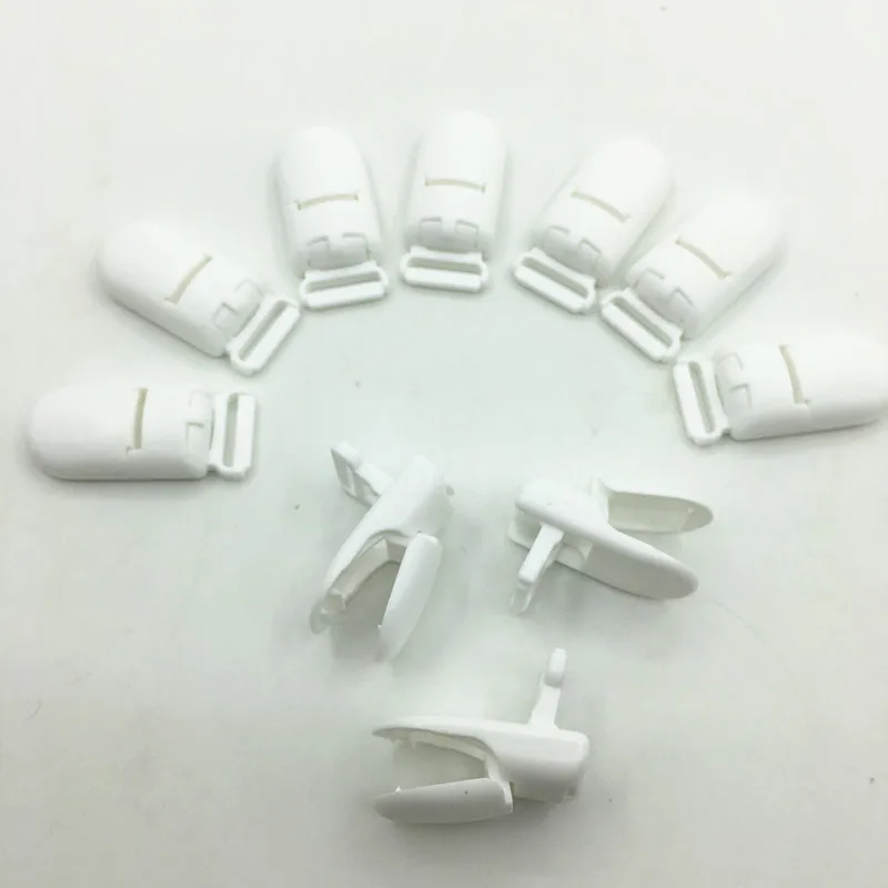 

50Pcs Hand made Funny Dummy Baby Pacifier Chain With Silicone Baby Mam Pacifier clips Rings For Pacifier Clip holder-baby clips