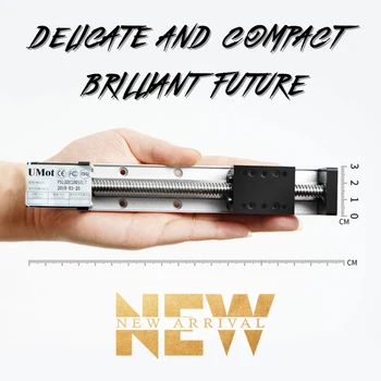 

UMot Linear Guide Set Mini Linear Actuator 100-300mm Ballscrew Linear Module with Nema 11 motor
