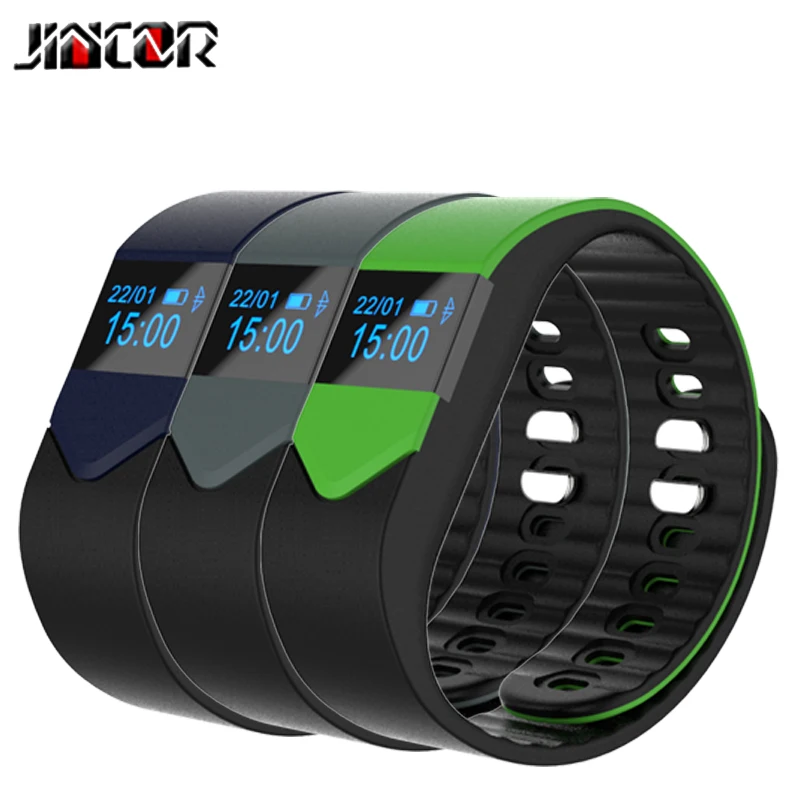 JINCOR SMART SPORTS BRACELET M3S smart wristbands heart rate sleep monitoring call reminders remote control camera