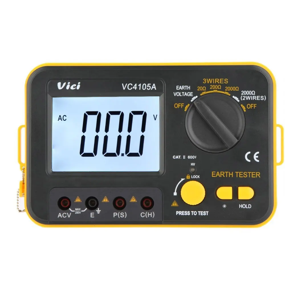 

VC4105A VC4105A grounding resistance Grounded AC voltage measurement number Resistance meter