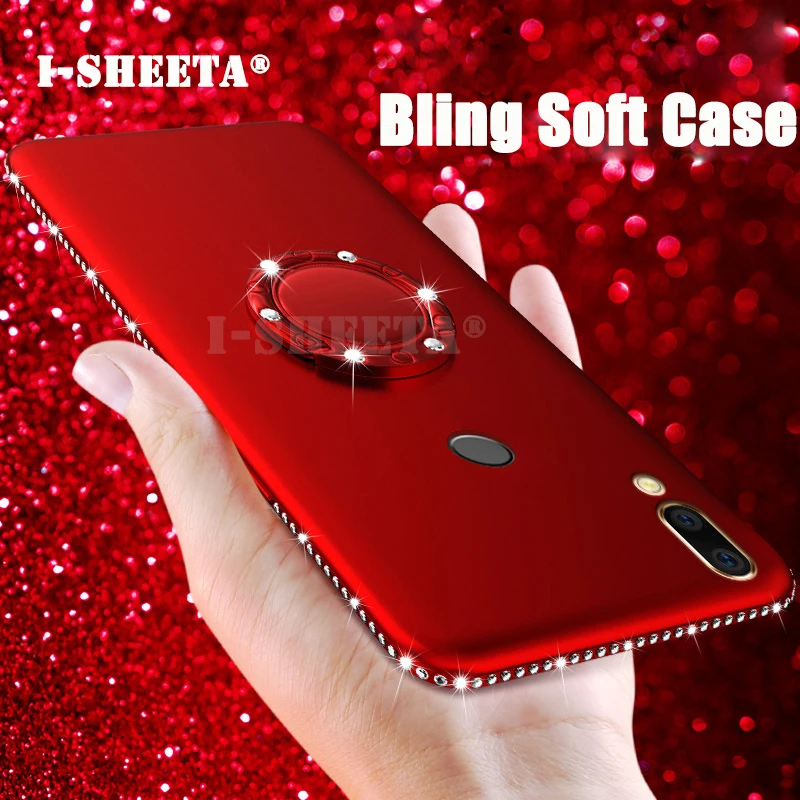 Роскошный 3D силиконовый чехол со стразами для Huawei Nova 3 2s Mate 10 Pro P20 P8 P9 Lite Y9 2018 P Smart