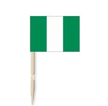 DHL free shipping Factory wholesale 65mm Banner /Advertising /Promotional Flag (toothpick flag)-Nigeriaflag