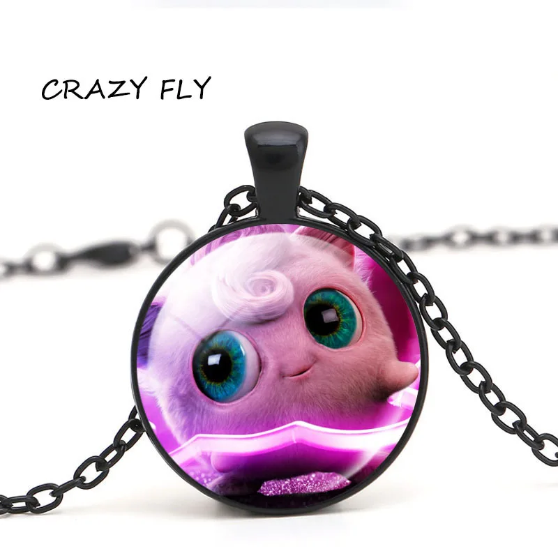 Магазин Crazy Fly новые модные ювелирные изделия черное ожерелье Покемон детектива