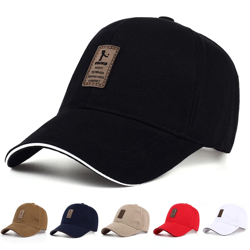 

VORON 1Piece Baseball Cap Men's Adjustable Cap Casual leisure hats Solid Color Fashion Snapback Summer Fall hat