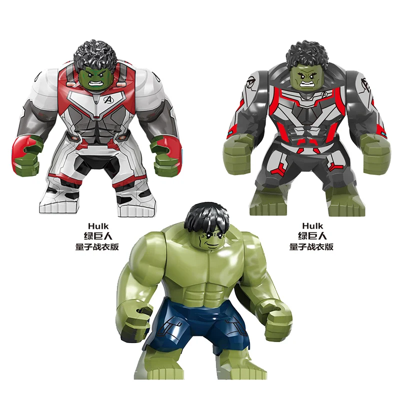 

KF6076 SY1313 Superhero Avengers 4 End Game Space MINI Micro Figures Hulk War Machine Building Blocks Compatible Legoings Toys