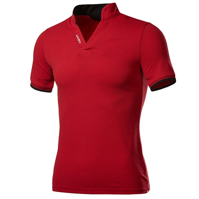 Aliexpress.com : Buy 7 colors New Men Polo Shirts V neck Summer Fashion