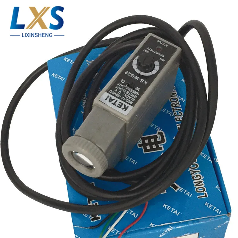 KS WG22 Color Photoelectric Sensors White & Green Light KS Series Mark ...